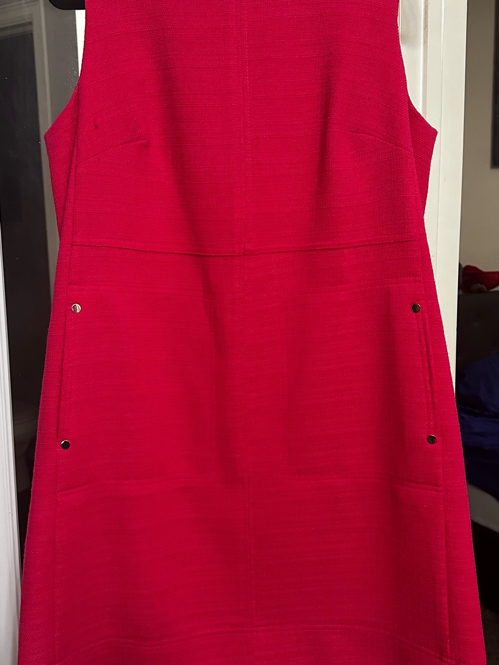 Harper Vibrant pink Sleeveless Mini Shift Dress